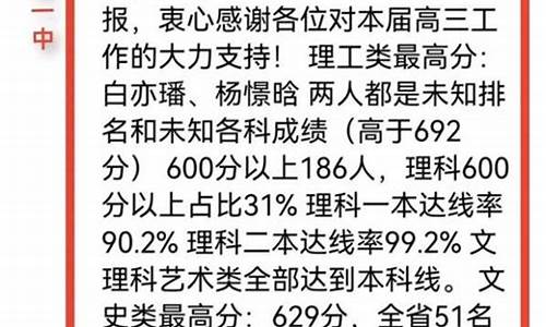 2017高考安庆状元,2020安庆高考状元