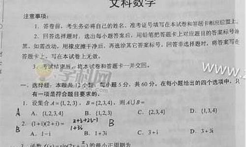 2017高考海南数学文,2017海南数学高考试卷