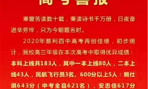 慈利高考榜2020,慈利2016高考成绩