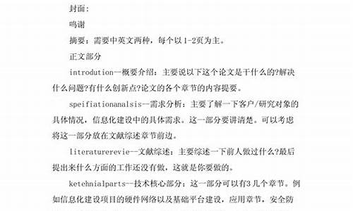 本科毕业论文提纲参考模板,本科毕业论文提纲模板范文