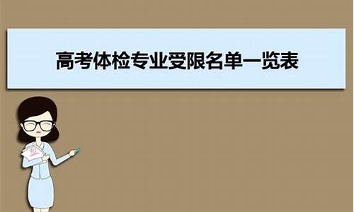 高考体检受限21_高考体检受限21.23是不是这些都不合格