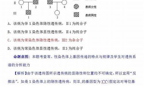 高考生物遗传题技巧视频_高考生物遗传题技巧